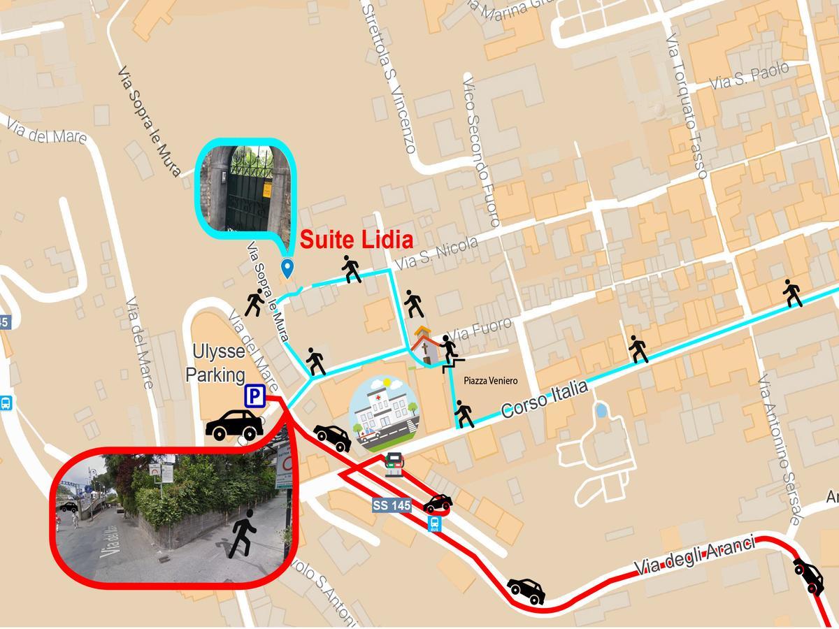 Suite Lidia B&B 소렌토 외부 사진